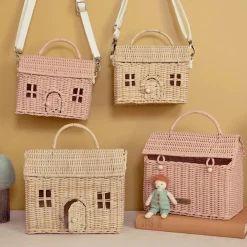 Olli Ella To Carry|Rattan Bags|Rattan Casa Bag - Straw