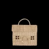 Olli Ella Outdoor Play|For Storage|Rattan Casa Clutch - Straw