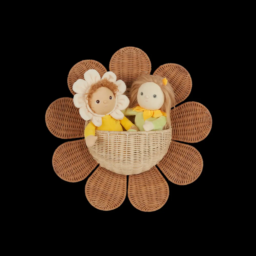 Olli Ella Nursery|Rattan Daisy Wall Basket
