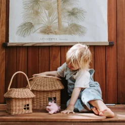 Olli Ella For Storage|To Carry|Rattan Hutch BigBasket