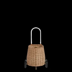 Olli Ella Outdoor Play|On Wheels|Rattan Original Luggy - Natural