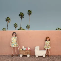 Olli Ella Indoor Play|Outdoor Play|Rattan Strolley - Natural