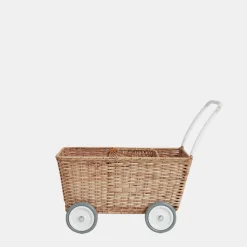 Olli Ella Indoor Play|Outdoor Play|Rattan Strolley - Natural