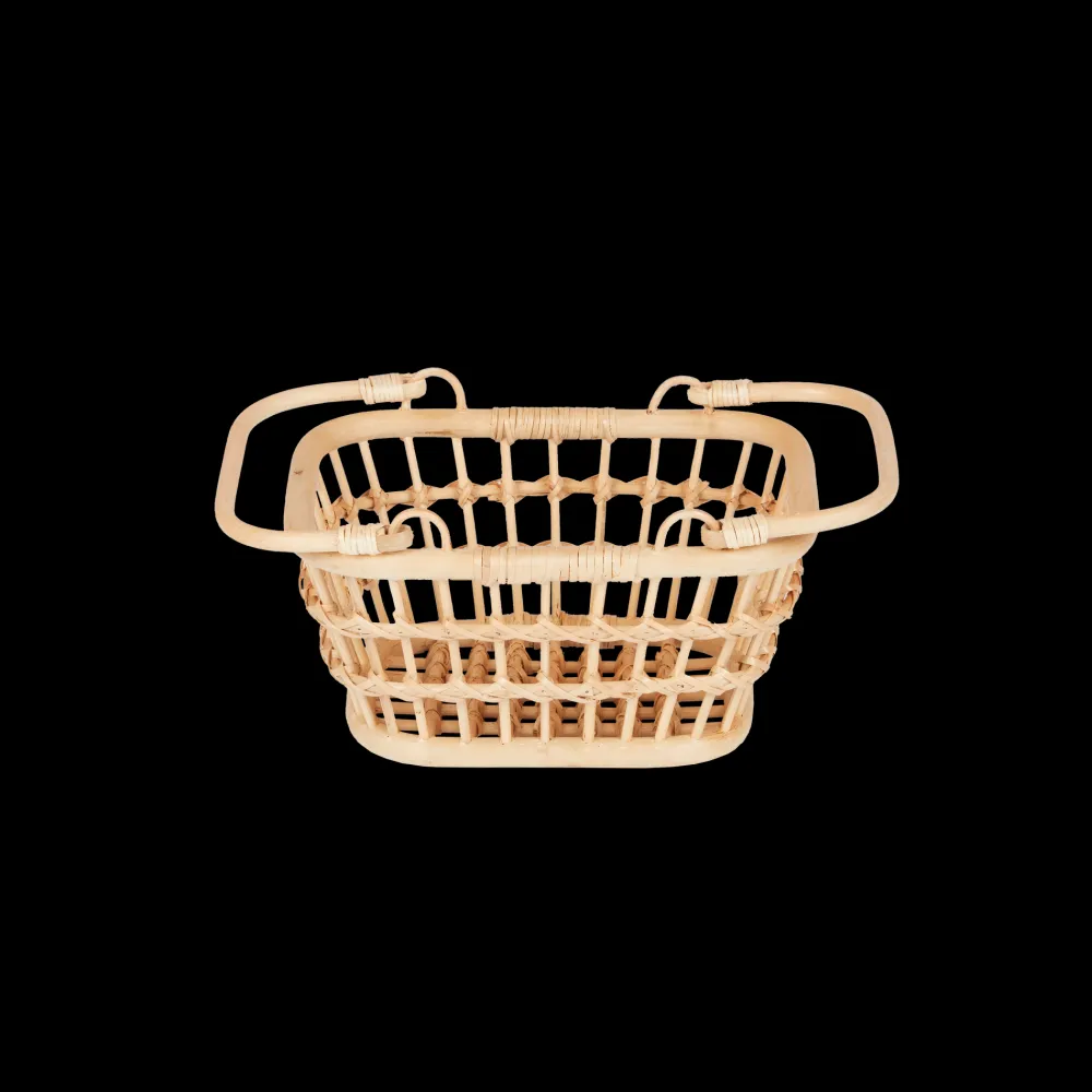 Olli Ella For Storage|To Carry|Rattan Tarry Basket - Wheat