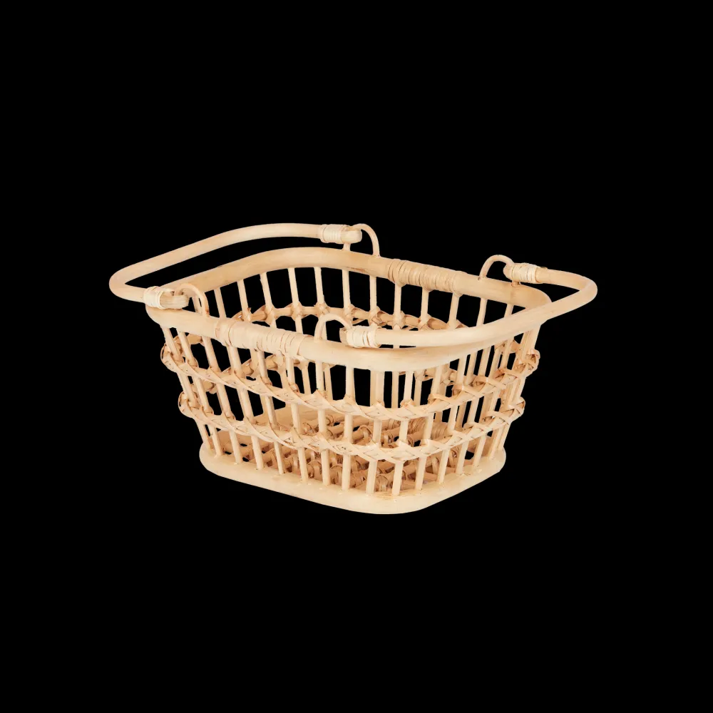 Olli Ella For Storage|To Carry|Rattan Tarry Basket - Wheat