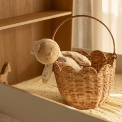 Olli Ella Nursery|Rattan Tulip Carry Basket - Natural