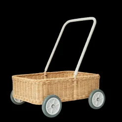 Olli Ella Indoor Play|On Wheels|Rattan Wamble Walker