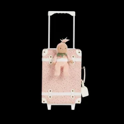Olli Ella Travel|Travel Bags|See-Ya Suitcase - Pink Daisies