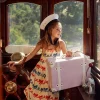 Olli Ella Travel|Travel Bags|See-Ya Suitcase - Sorbet