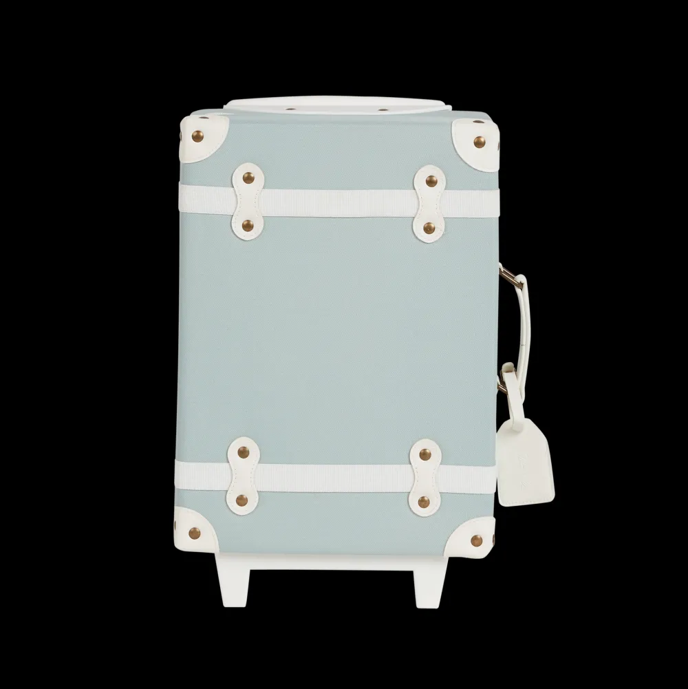 Olli Ella Travel|Travel Bags|See-Ya Suitcase - Steel Blue