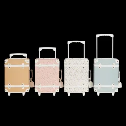 Olli Ella Travel|Travel Bags|See-Ya Suitcase - Steel Blue
