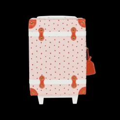 Olli Ella Travel|Travel Bags|See-ya Suitcase - Strawberry