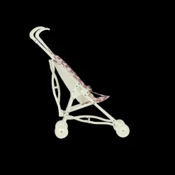 Olli Ella Indoor Play|Doll Accessories|Sollie Stroller - Plum Check