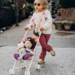 Olli Ella Doll Accessories|Sollie Stroller Seat - Rose