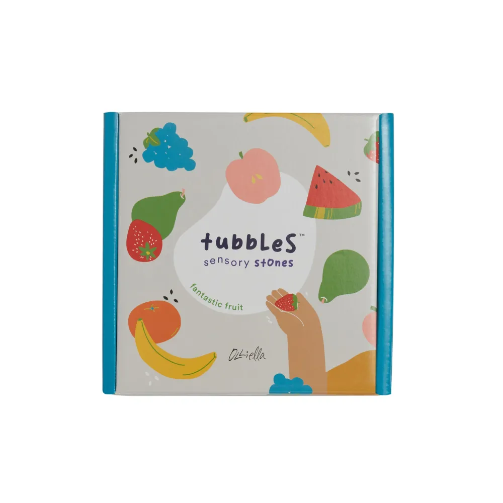 Olli Ella Craft & Activity|Indoor Play|Tubbles - Sensory Stones - Fantastic Fruit