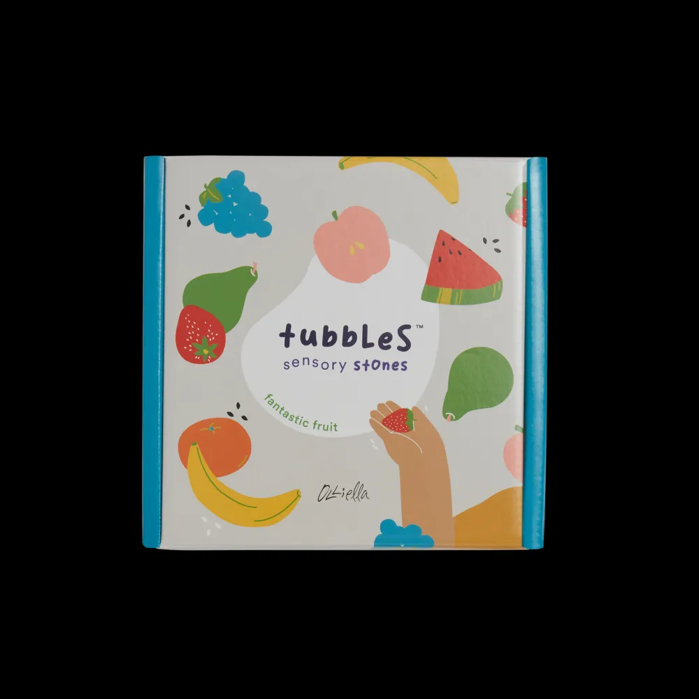 Olli Ella Craft & Activity|Indoor Play|Tubbles - Sensory Stones - Fantastic Fruit