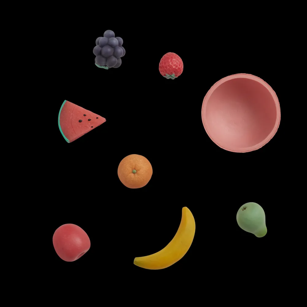 Olli Ella Craft & Activity|Indoor Play|Tubbles - Sensory Stones - Fantastic Fruit